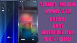 VIVO Y12 (VIVO 1904) UNLOCK TOOL 100% FREE