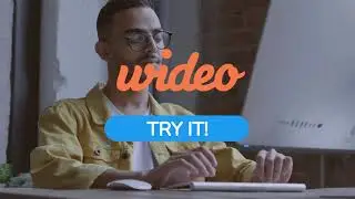 The best video editor! Try Wideo today