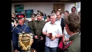 Губернатор Василий Голубев посещает Боковский курень. Шолоховская весна 2013 г.
