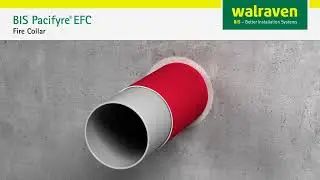 Монтаж Pacifyre ® EFC противопожарной манжеты