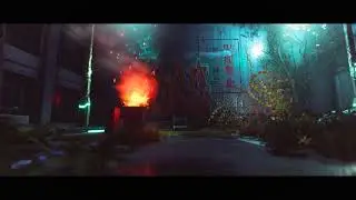 Abandoned Cyberpunk Street (Ue4)