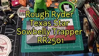 (1192) Rough Ryder Texas Star Sowbelly Trapper RR2501