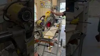 How to cut past the angle limitations of your miter saw #shorts