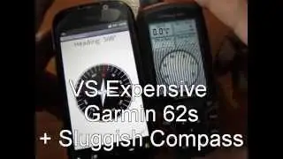 Garmin Sluggish Compass VS HTC Mytouch4g Marine Compass aplication - Can Garmin ???