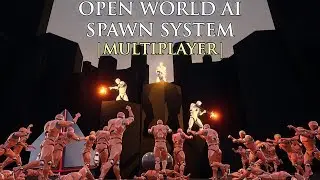 Multiplayer - Open World AI Spawn System - Overview