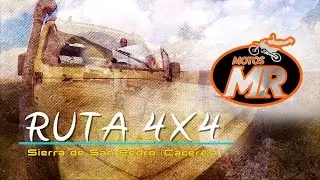 Ruta 4x4 al circuito las arenas de Malpartida de Cáceres