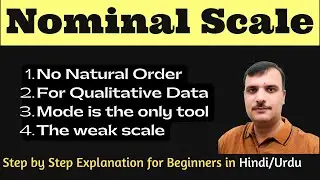 Scales of Measurement The Nominal Scale