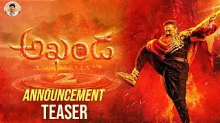 #Akhanda2-Thaandavam🔱  Title Announcement Teaser | Balakrishna | Boyapati Srinu | #BB4 |Telugu Tonic