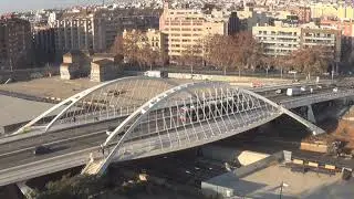 Obras AVE la Sagrera enero 2024