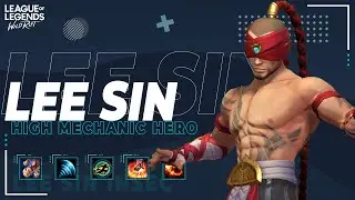 Lee Sin - Skill Explanation and 10 Basic Combos of Lee Sin + Insec Lee Sin Wild Rift Indonesia