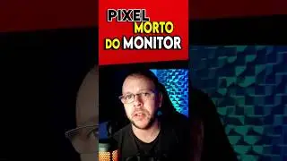 Monitor de PC com pixel morto? Dead Pixel - #shorts