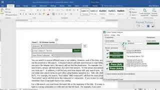 Using Microsoft Word to create a PDF Creating alternative text