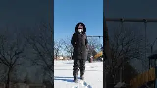 🌞 🚶🏾‍♀️❄️ Morning Walk in The Snow (ASMR) 🌞🚶🏾‍♀️❄️ | #walkwithme | Adventures of Ta Wanda!