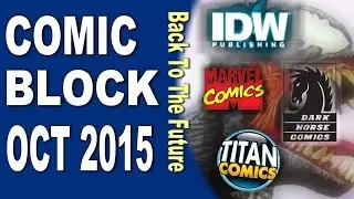 Comic Block October 2015 Unboxing - Back to The Future