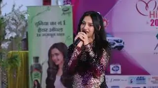 दिव्या हिमाचल मिस हिमाचल कंपटीशन नादौन।