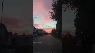 Respect #shorts Beautiful sky #sky #sunrise #road #trip #pinksky #nature #colors