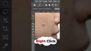 How to Smooth Skin and Remove Pimples in 1 Minute in Photoshop CC 2022 | Skin Softening 