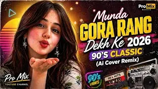 Pro Mix - Munda Gora Rang Dekh Ke (Ai Cover Remix) | 90's Classic Techno Remix 2026