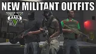 GTA V - New Militant Outfits! Top Custom Combat Military Outfits | Militant, Cartel, Los Zetas