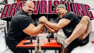 DEVON LARRATT TEACHES BRIAN SHAW TO ARM WRESTLE | RAW TRAINING VIDEO