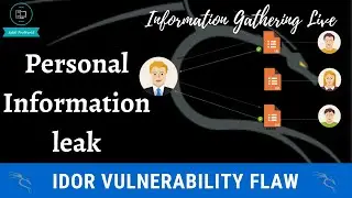 Personal Information Gathering from Website | Insecure Direct Object Reference (IDOR) Vulnerability