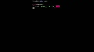How to tell if a file does not exist in Bash?
