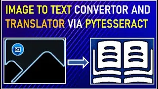 How to create an image to text converter project using pytesseract in python ? | python tkinter