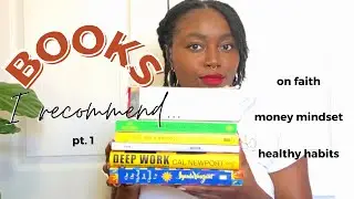 7 Books to Improve Your Mindset | on Faith, Money & Habits | #WellnessWednesdayChat