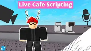 Roblox LIVE Scripting a Cafe
