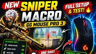 New Sniper Macro GG Mouse Pro 3 – Full Setup & Test! 🔥