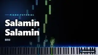 Salamin Salamin Piano Tutorial | BINI | Easy Piano + Sheet Music