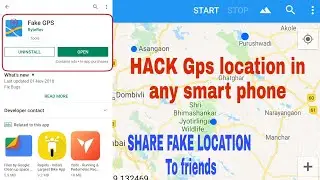 fake gps location in android