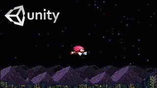 Unity Engine 2D Quill Framework Progress Update #12 - Quasar Lake as Knuckles