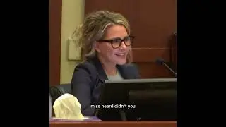 Johnny Depp's Badass witness shutting down Amber Heard's Lawyers 😂