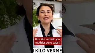 Hızlı kilo vermek için mutlaka bunu yapın! #shorts