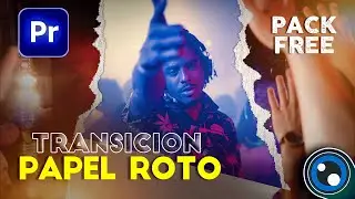 Transición PAPEL ROTO en Premiere Pro - PACK GRATIS / Tutorial