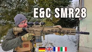 An H&K M110A1 / G28 at a fair price? E&C SMR28 Review (ENG SUB)