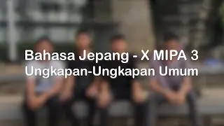 Bahasa Jepang - Ungkapan dalam Bahasa Jepang (Tugas)