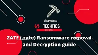 ZATE Ransomware | (.zate) Extension | Virus Removal and Decryption Guide | STOP/DJVU Ransom