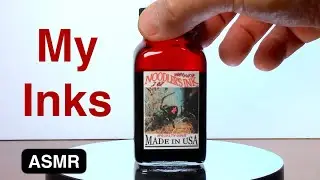 Inky ASMR - Can Bottles of Ink Make you Sleep?