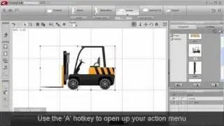 CrazyTalk Animator Tutorial - iProp Action Menu and Sprite Library