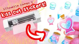 How I Make Kiss Cut Stickers With the Silhouette Cameo 4
