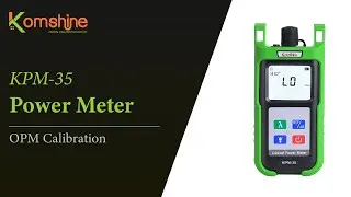 Komshine optical power meter KPM 35+ light source KLS 35