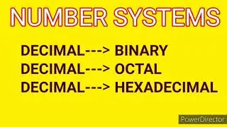 NUMBER SYSTEM Part1