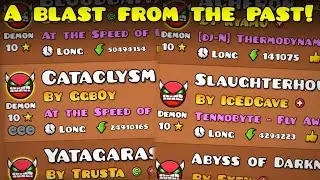 Retro Demon Icons — Geometry Dash 2.1 Texture Pack