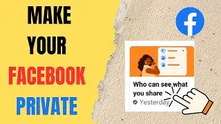 How to make Facebook Private in MINUTES (Mobile App Guide!)|#facebooktips #facebook