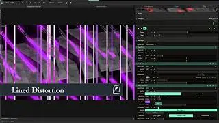 Resolume Plugin: Lined Distortion