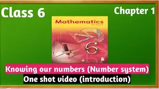 Number system|Introduction video one shot|Rs Agarwal class6| chapter 1