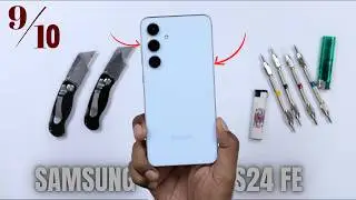 Samsung S24 FE Durability Test & IP 68 Water Test - SHOCKING 😲 !