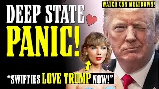 SWIFTIES SWITCH SIDES to Support TRUMP!! CNN MELTS DOWN on LIVE TV! Deep State in CRISIS MODE!